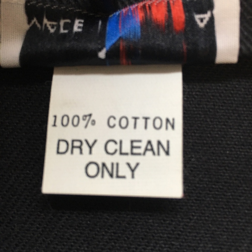 David David Black Denim Jeans Vintage White Stripe Vest Gold Trim Women’s L - Picture 10 of 10
